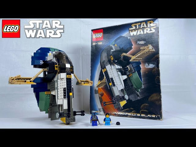 Massig Funktionen mit gerade mal 360 Teilen: LEGO Star Wars "Jango Fett's Slave I" Review | Set 7153