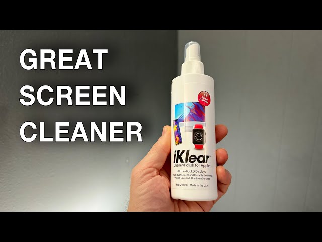 Best Screen Cleaner - iKlear cleaning kit (Member Video)