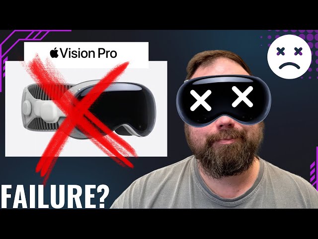 Apple Vision Pro Failing!?! Apple’s Billion Dollar Problem.