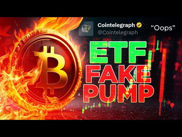 Fake Bitcoin ETF Approval Pump 🚫
