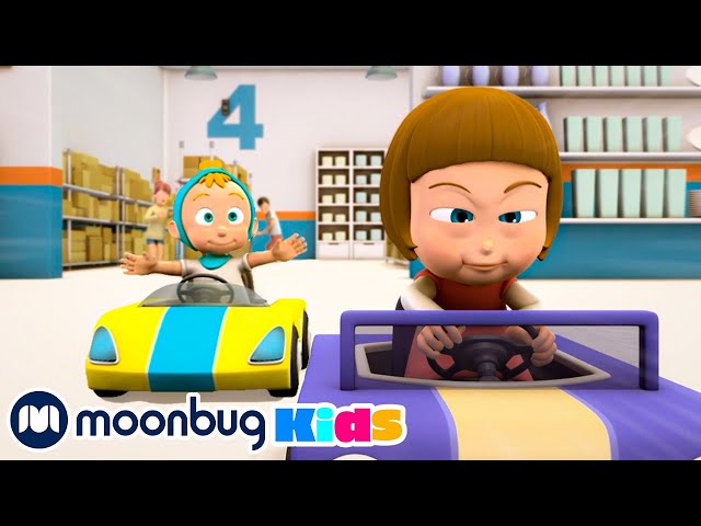 Arpo The Robot |  Baby Racer | Moonbug Kids TV Shows - Full Episodes
