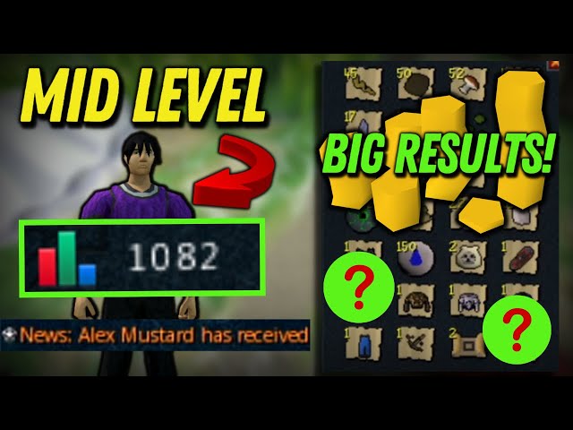 How Much Money Can I Make On A Mid Level Account In Runescape 3?