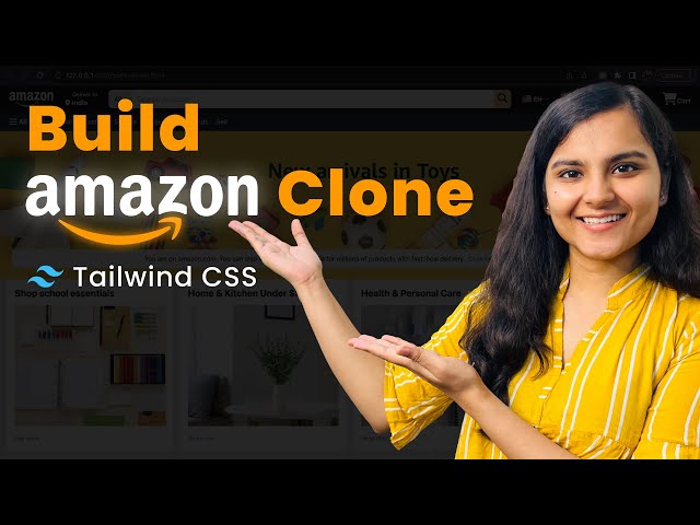 Building Amazon Clone for Beginners | Tailwind CSS