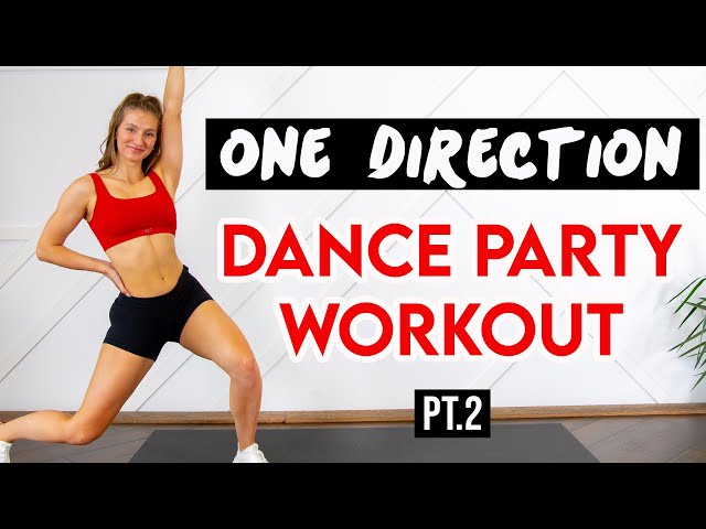 ONE DIRECTION 15 MIN DANCE PARTY WORKOUT (part 2) - Full Body/No Equipment