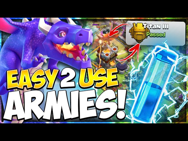 Anyone Can Use These Easy TH11 Attack Strategies! Best Trophy Push Armies NO SIEGE in Clash of Clans
