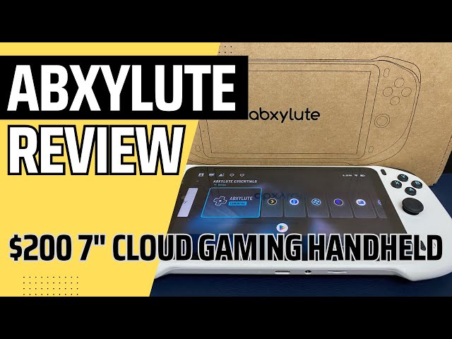 Abxylute Cloud Gaming Handheld Review | Xbox | Steam