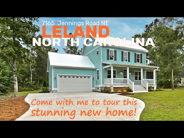 Leland NC custom built home - Take a tour with Wilmington, NC Realtor Jan Roggeman