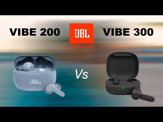 JBL Vibe 200 vs Vibe 300 True Wireless Bluetooth Earphones Headphones | Compare | The Difference