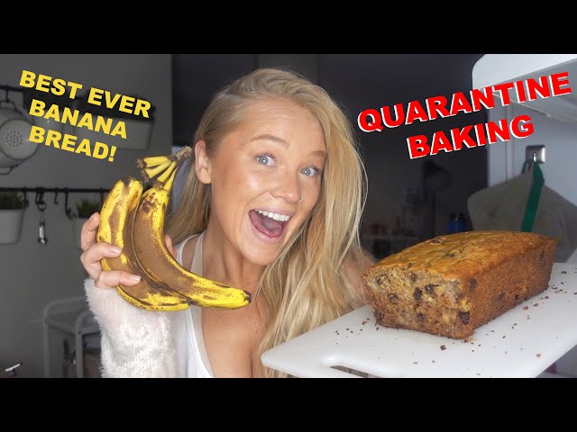 Quarantine Cooking: Best Ever Banana Bread! | Alix Traeger