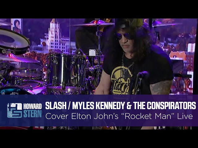 Slash ft. Myles Kennedy & the Conspirators Cover “Rocket Man” on the Stern Show