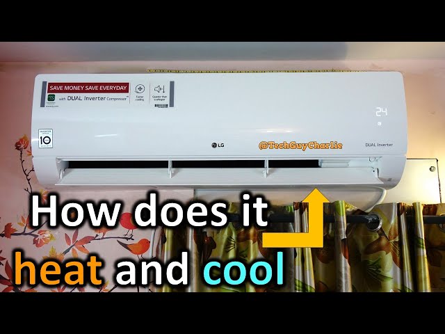 How does a hot and cold AC (Heat-pump) work simple explanation