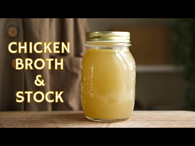How to make chicken stock at home