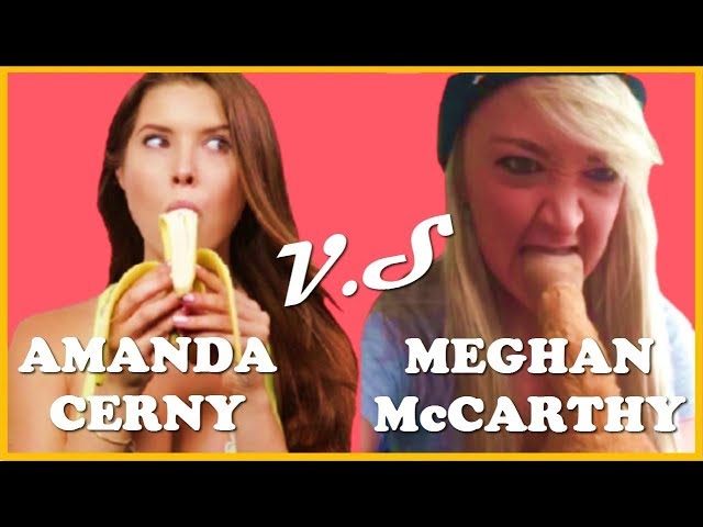 Amanda Cerny vs Meghan McCarthy (W/Titles) Best Funny Vine Video