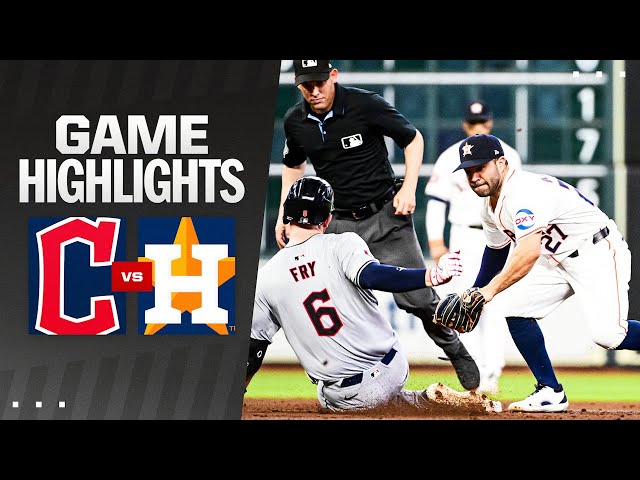 Guardians vs. Astros Game Highlights (5/1/24) | MLB Highlights