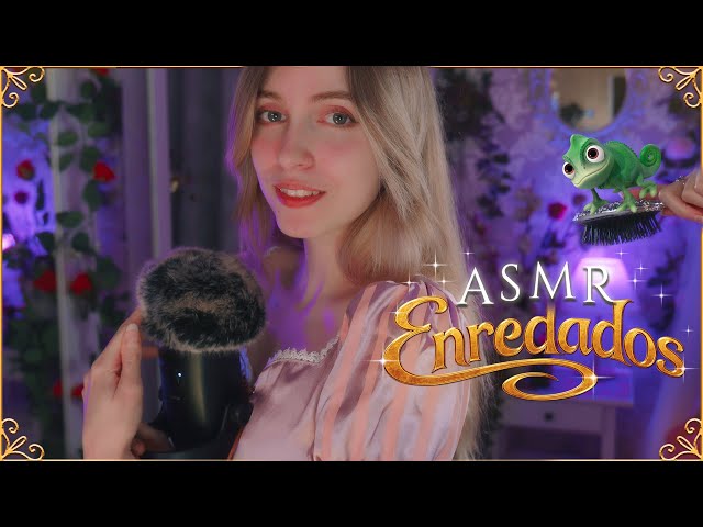 ASMR | RAPUNZEL sings and takes CARE of you 💜 PERSONAL ATTENTION 💜✨