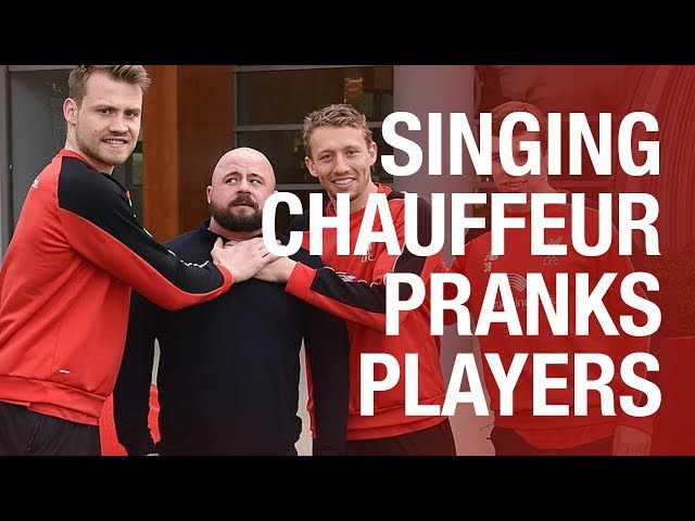 Liverpool FC stars pranked by annoying chauffeur