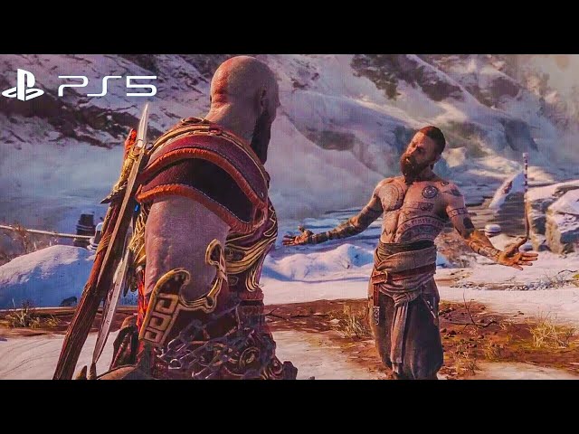 God Of War | Kratos vs Baldur | Pelea final | 4K 60FPS | PS5 | Dame God Of War | God Of War 4