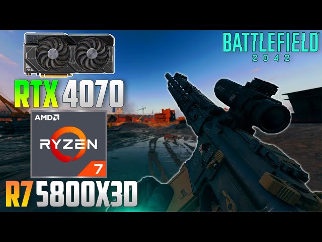 Battlefield 2042 : RTX 4070 + R7 5800X3D | 4K - 1440p - 1080p | Ultra + RT On + DLSS