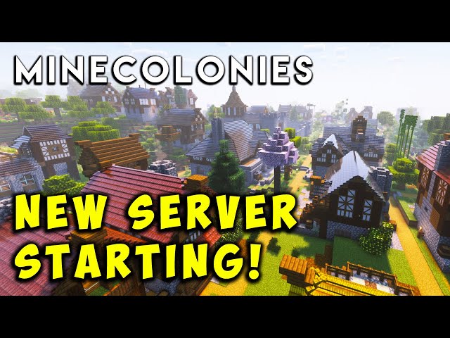 MineColonies 1.19.2 Server - JOIN US!