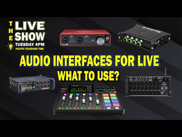 Audio Interfaces for Live Streaming? What to Get and More!