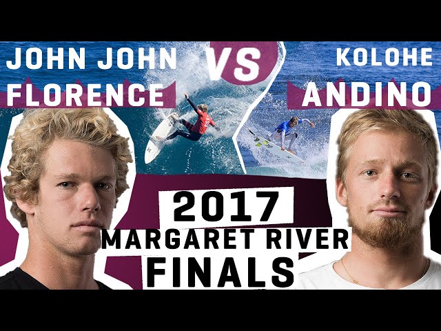 John John Florence VS Kolohe Andino FINALS 2017 Margaret River Pro FULL REPLAY | WSL REWIND