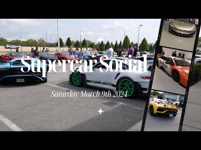 Charity supercar event and the new Lamborghini Revuelto!