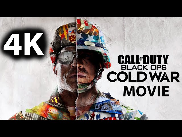 Call of Duty Black Ops Cold War All Cutscenes (GAME MOVIE) 4K 60FPS