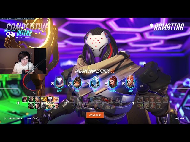 20k Dmg! This is What TOP 500 player looks like as RAMATTRA - SUPER  RAMATTRA OVERWATCH 2