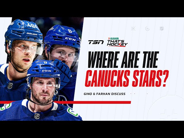 Where are the Canucks’ stars?