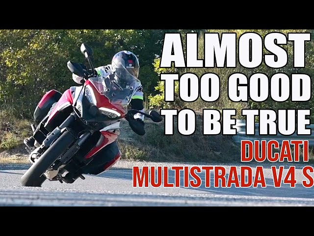 Ducati Multistrada V4 S is a brilliant all-rounder that also happens to be a great sport bike.