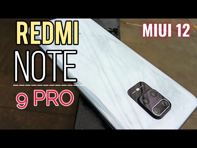 Redmi Note 9 Pro |After 4 Months |MIUI 12 update| Entry Level Flagship!