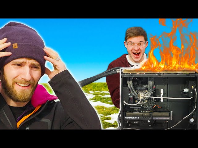 We Cooled a Computer with FIRE - Hacksmith Collab