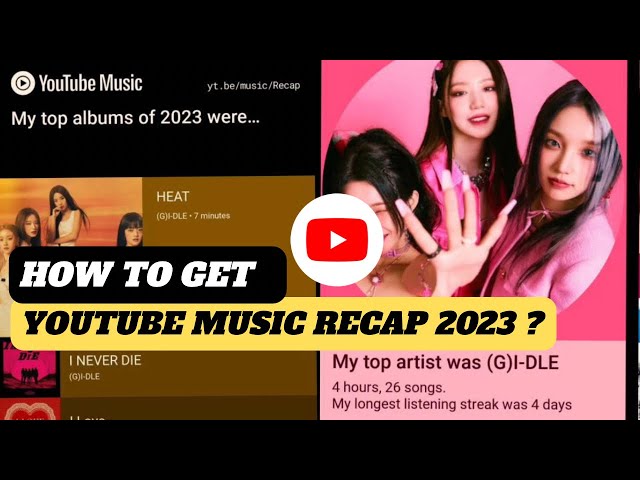 How to get YouTube music recap 2023 | YouTube music wrapped 2023