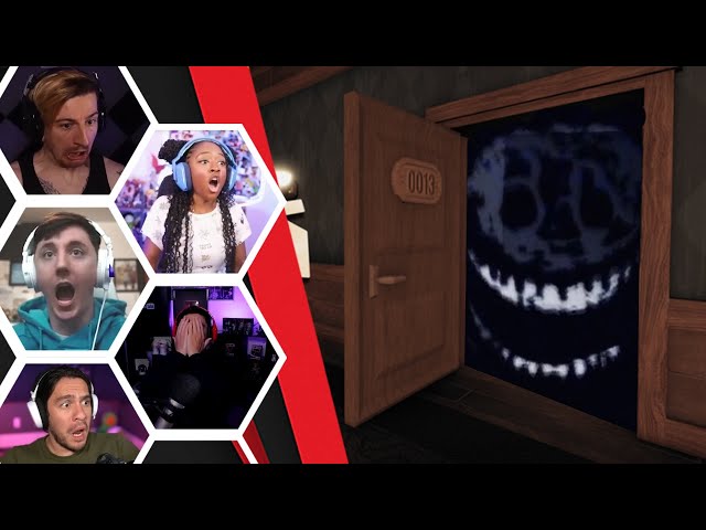 Lets Player's Reaction To The Jumpscares/Scary Moments In Roblox - Doors