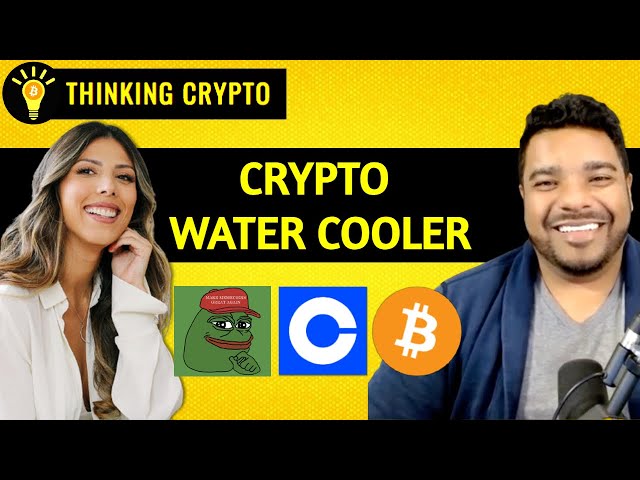 Crypto Water Cooler: Pepe Coin, Coinbase Sues SEC, Gary Gensler Hearing, Bitcoin Ordinals Ep 002