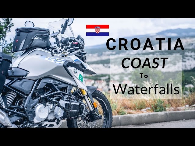 From Coast to Waterfalls in Croatia Ep. 11 | Germany to Pakistan and India on Motorcycle BMW G310GS
