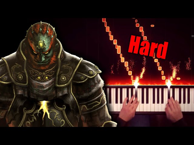 5 Levels of Ganon's Tower/Ganondorf Theme (Piano Etude)