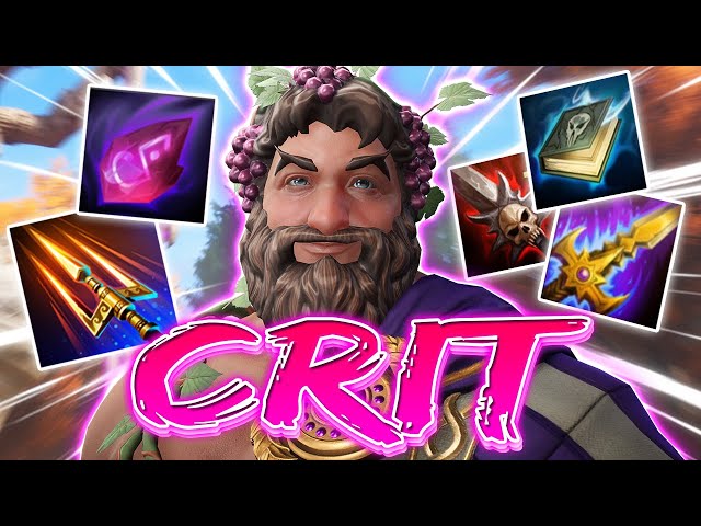 Bacchus DESTROYS With a Crit Build in SMITE 2!