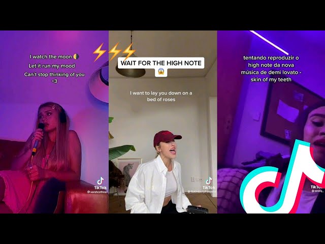 Incredible Voices On Tiktok!⚡🤯 (Singing Compilation)
