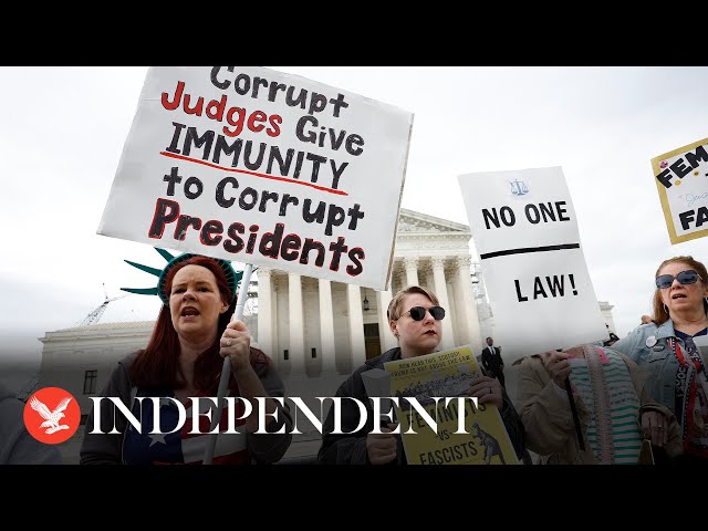 Watch again: Supreme Court hears Trump's arguments on immunity of presidents