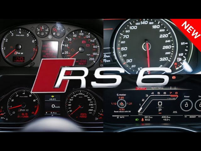 Audi RS6 Acceleration (Reupload)