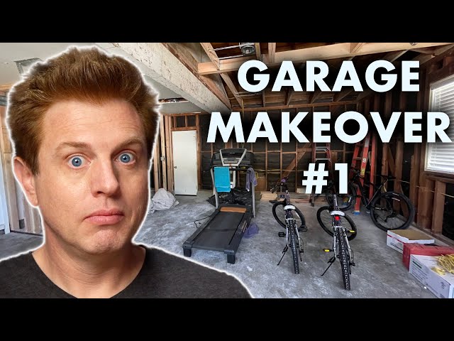 Garage Makeover First Look - Construction Is DONE!