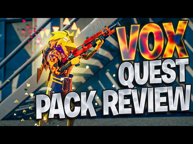 The BEST Pack We've Ever Had In Fortnite!  (How Is The Vox Hunter's Quest Pack REACTIVE)