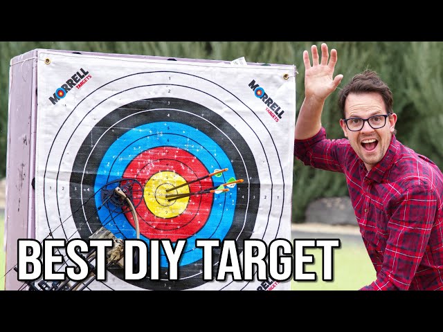 Make the Perfect DIY Archery Target with Just Foam Board and Scraps - So Easy!