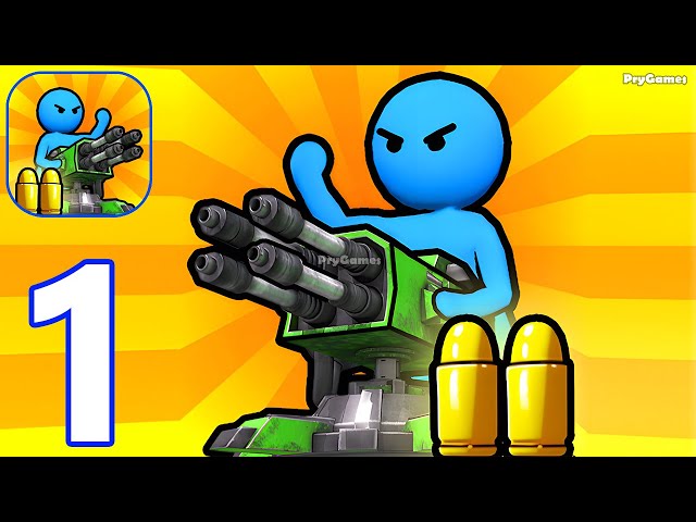 Bullet Fever - Gameplay Walkthrough Part 1 Stickman Bullet Merge Idle Shooter (iOS, Android)