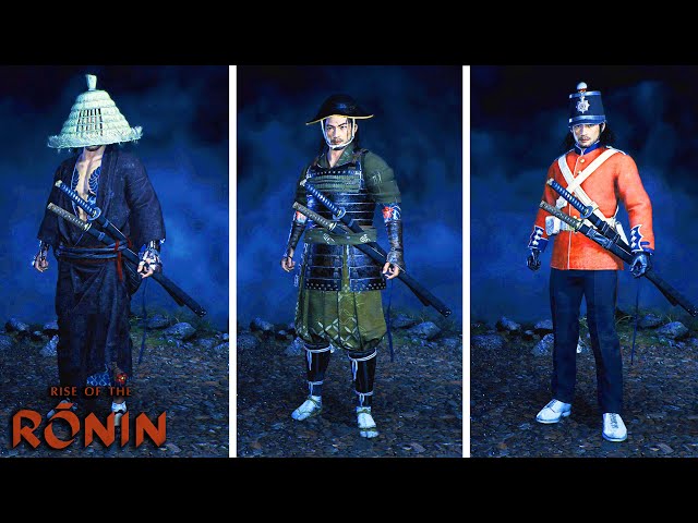 Rise Of The Ronin - All Outfits (Showcase)