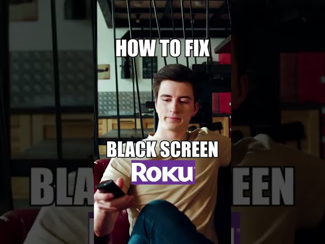 Black Screen on a Roku? Do this! 📺 #Shorts