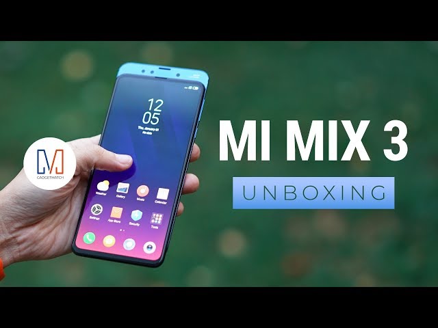 Mi MIX 3 Unboxing: Comes with what!?