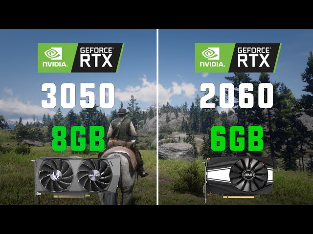 RTX 3050 vs RTX 2060 Test in 8 Games