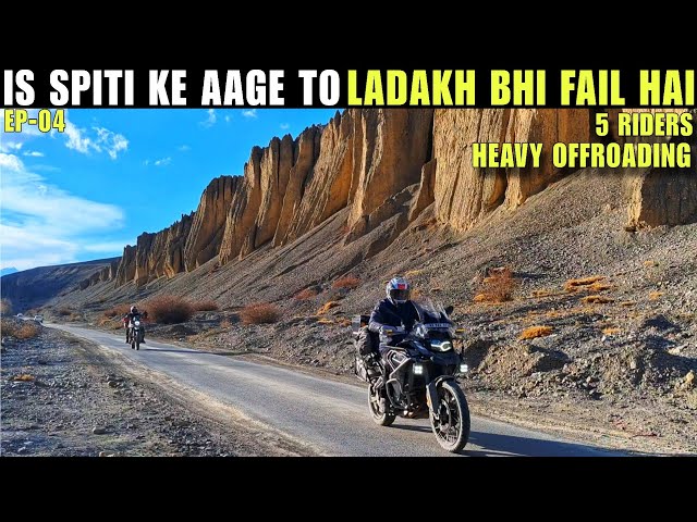Ye Hai Asli Spiti  Valley | Super Adventure Ho gya Aaj To | Komik | Langza | Hikkim | Himalayan 452